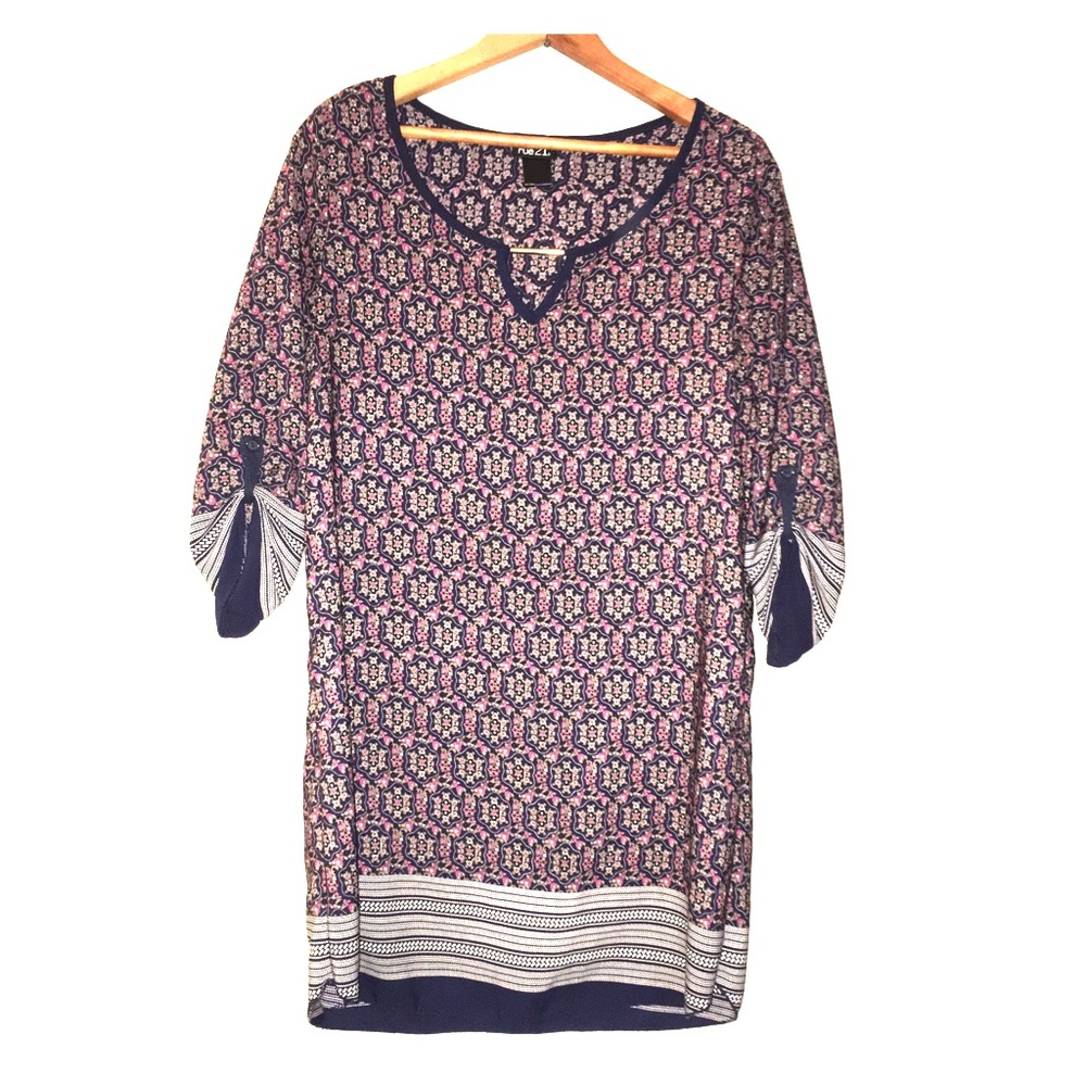 Rue 21 Floral Tunic Dress